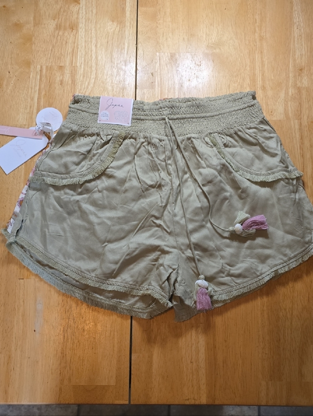 2 Pack Tassel Drawstring Lounge Shorts